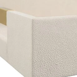 Uttermost Wessex White Shagreen Tray | Outlet -Best Home Decor Store acc 104370 18060 a4 detail 0746446a ca12 4ee8 8f81 d8f8168a2d06