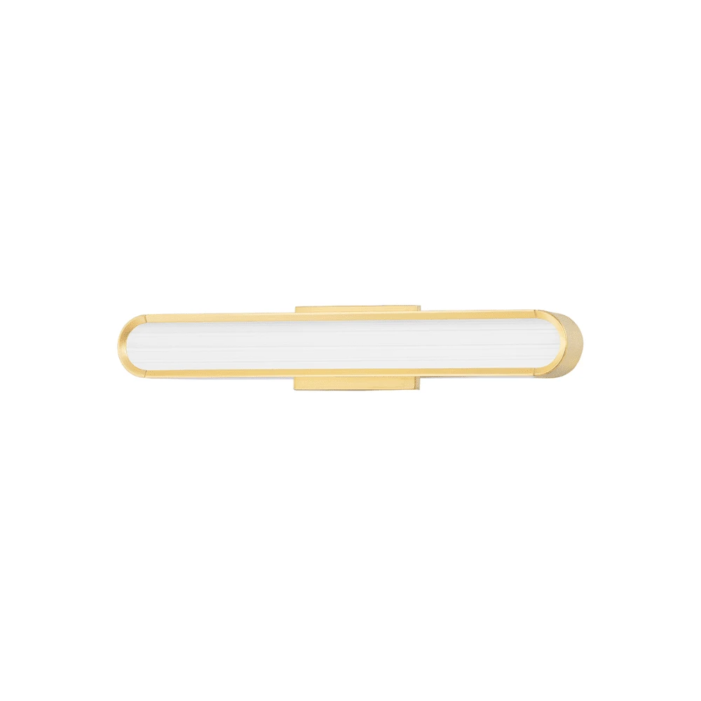 Hudson Valley Lighting Starkey Led Small Bath Bracket In Aged Brass 2 Hudson Valley Lighting Starkey Led Small Bath Bracket In Aged Brass - Image 2