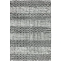 Asiatic Carpets Ives Hand Woven Rug Grey - 100 X 150cm