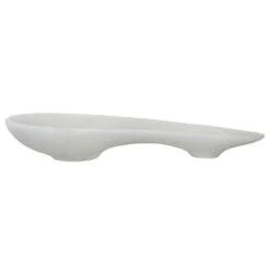 Uttermost Black Label Double Scoop Bowl - White