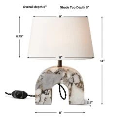 Uttermost Black Label Turnabout Mini Lamp -Best Home Decor Store r30090 1 7