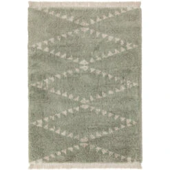 Asiatic Carpets Rocco Machine Woven Rug GREEN - 160 X 230cm