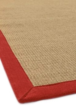 Asiatic Carpets Sisal Machine Woven Rug Linen/Red - 120 X 180cm -Best Home Decor Store sisal red 4 8f2dc50d 4e8d 4940 b07f 696fc70f96ed