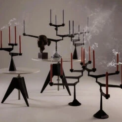 Tom Dixon Spin Table Candelabra -Best Home Decor Store spin landscape candles off 1